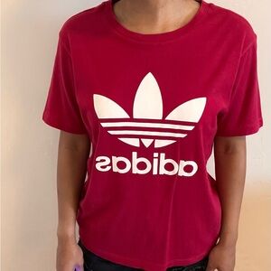Adidas pink shirt